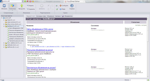 Новейший комплекс для ведения Яндекс.Директ кампаний от компании Promo-Soft