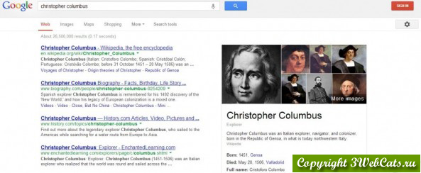 Google Knowledge Graph